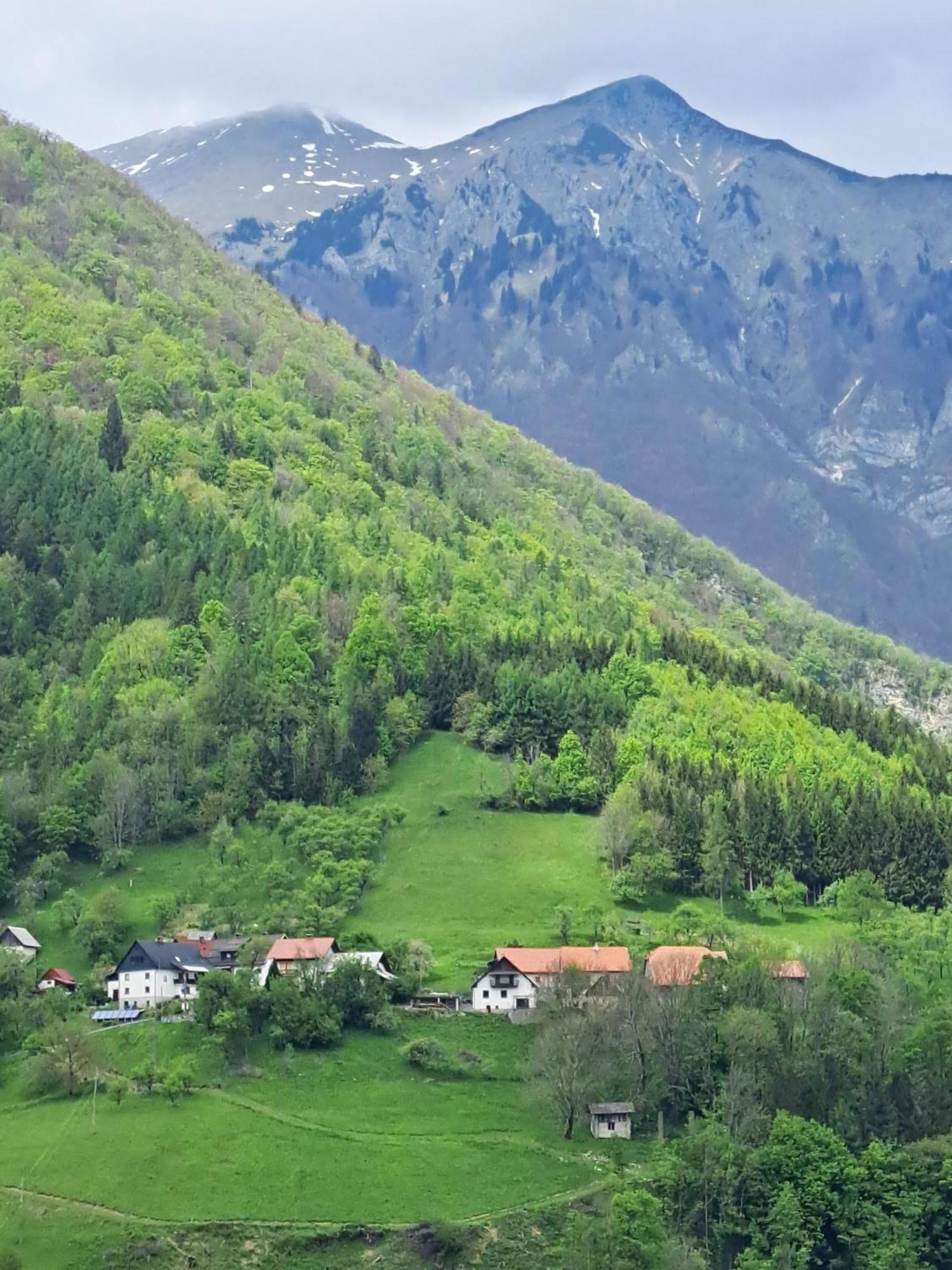 Appartamento Hikers Hut Hisar Podbrdo Esterno foto